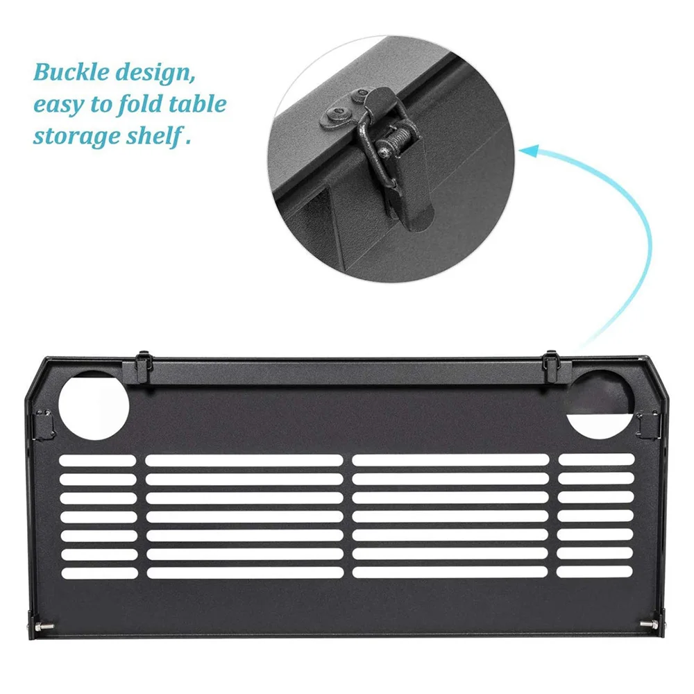 Anx Opvouwbare Achterklep Tafel Voor Jeep Wrangler 2018-2023 Jl Kofferbak Achterdeur Tafel Opslag Lading Plank Achter Auto Ourdoor Tafel