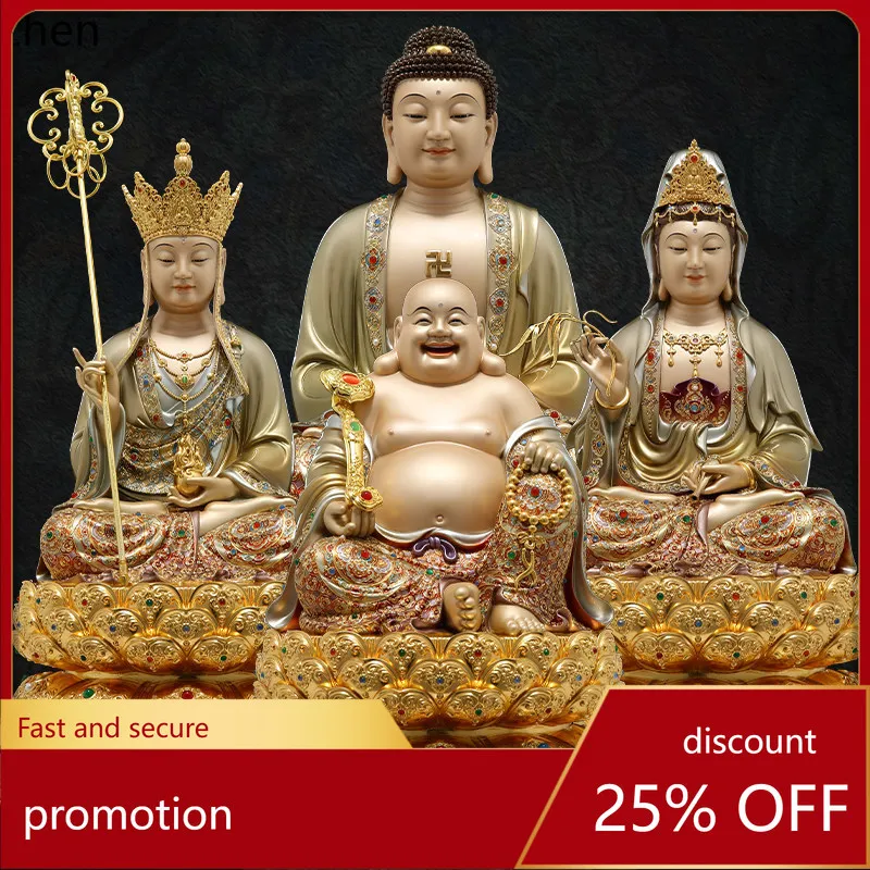 Cz1 guanyin bodhisattva buddha statue  nanhai guanyin bronze statue, sakyamuni buddha statue, ksitigarbha bodhisattva statue