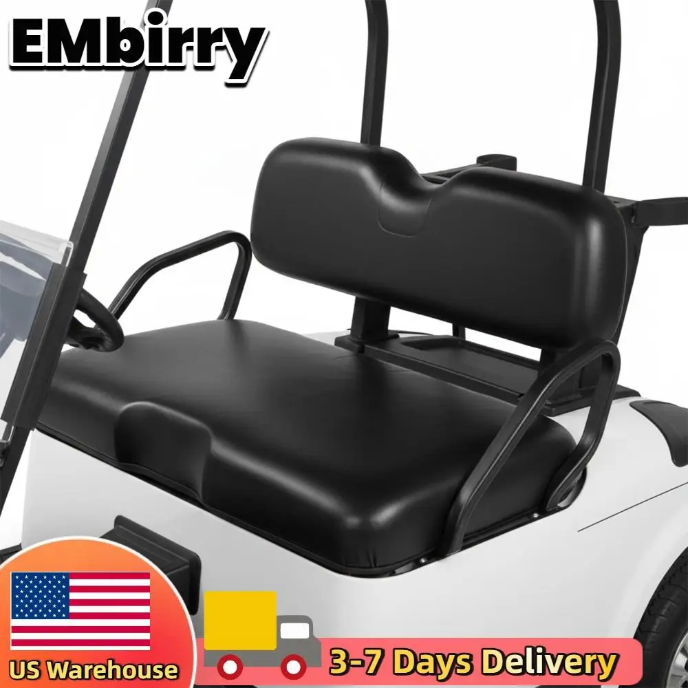 

Front Seat Back and Bottom Cushion Assembly Front Seat Soft Comfortable Cushion Replacement for EZGO RXV 2008-up Models