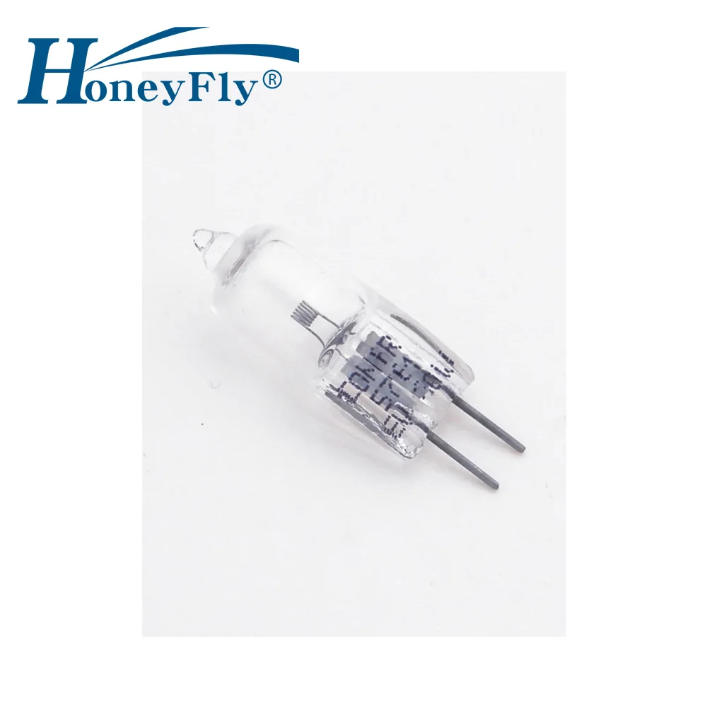 

HoneyFly Microscope Halogen Lamp Bulb G4 JC 6V 30W Light Quartz for 64265-OS 5761-PH Nikon E400 Olympus CX31 CX41 CKX41 GX41