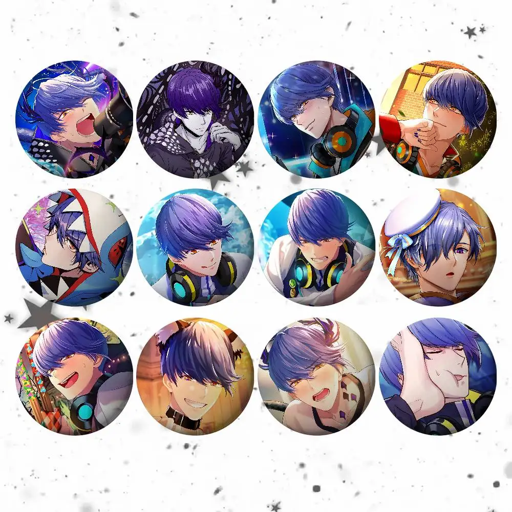Cartoon O-Obey Me Leviathan For Clothes Anime Enamel Pin Cute Things Cartoon Cosplay Badges On Backpack Brooch Art Gifts