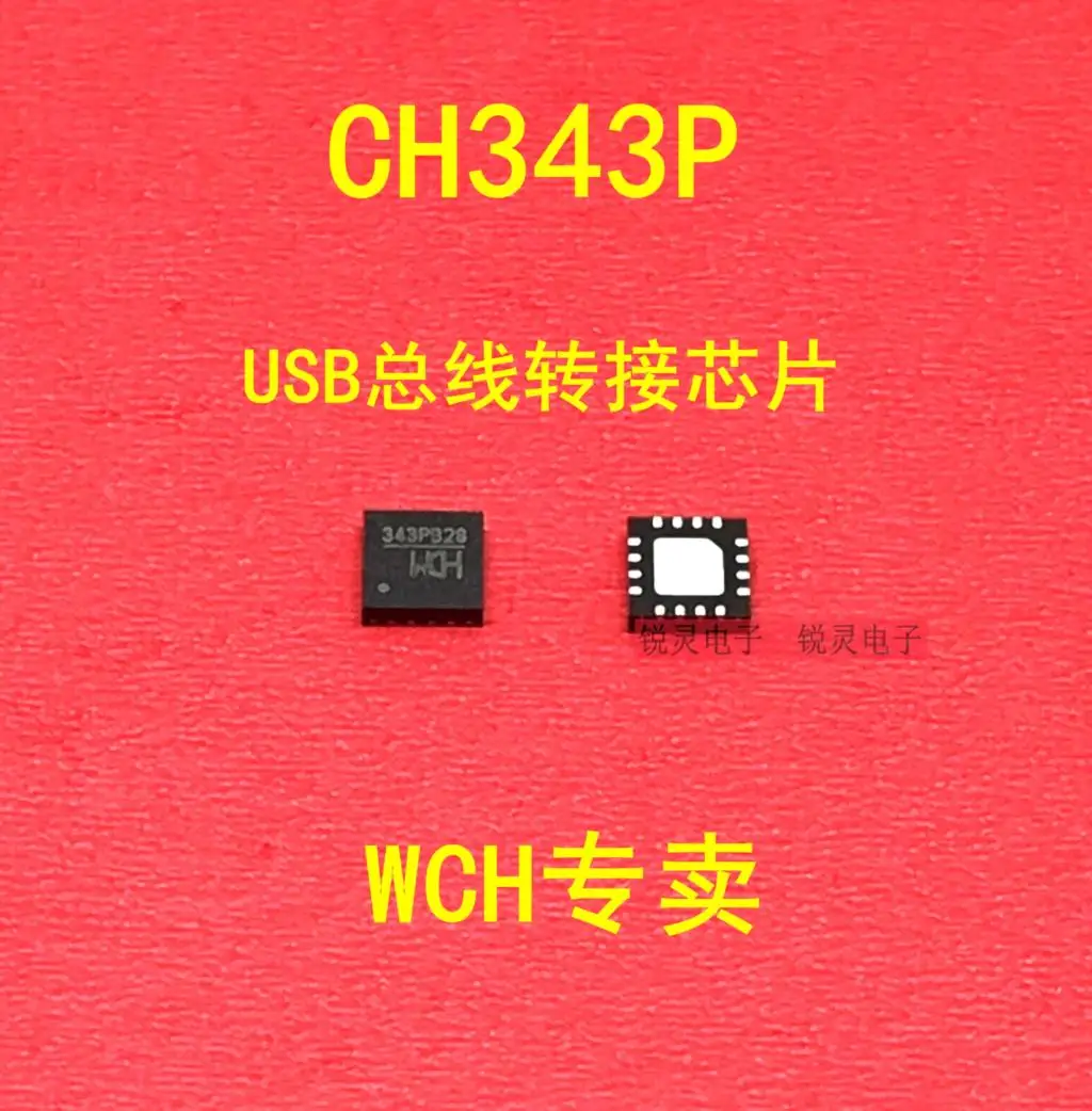 CH343G CH343P SMD USB Busz Adapter Szalmaszál USB hogy high-speed Nem egyidejű soros Kinyitás