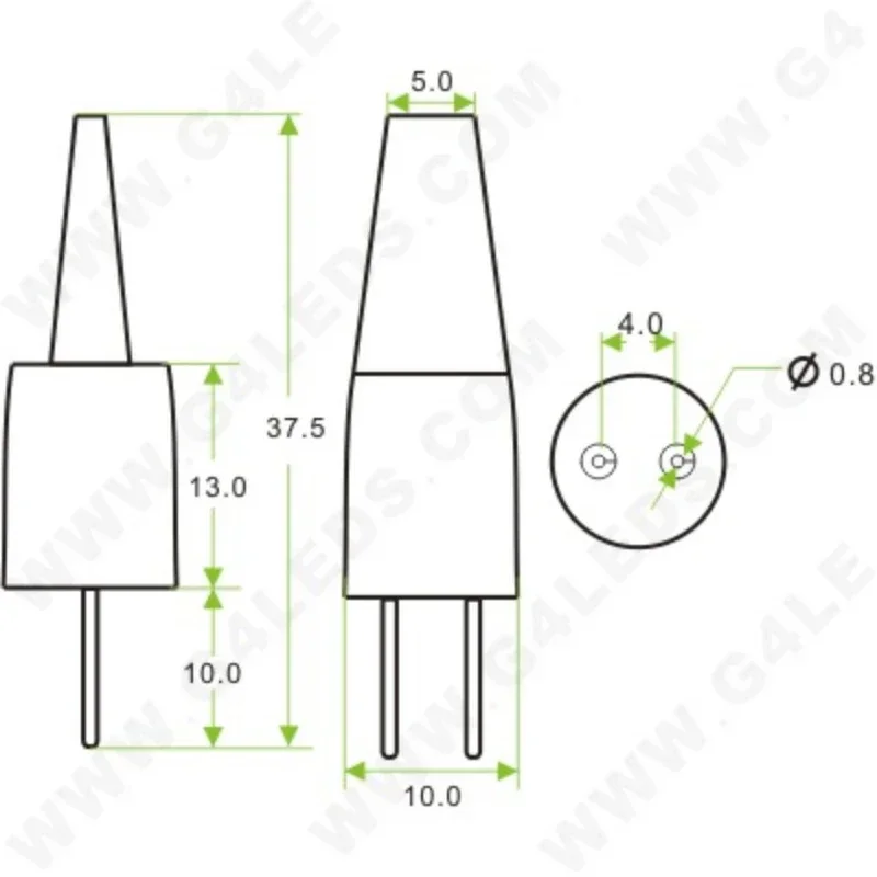 G4 LED LIGHT BULB 6W 12V 24V MARINE RV BOAT BULB 480-510LM CAPSULE SILICON GU4 BASEIP PROTECTION 20pcs/lot