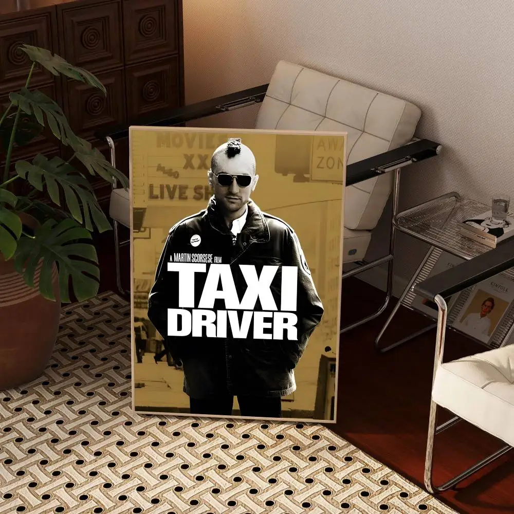 1pc Crime Thriller Movies T-Taxi D-driver Poster HD Home Decor Sticky Wall Waterproof Living Room Bar Aesthetic Decor - zdjęcie 1