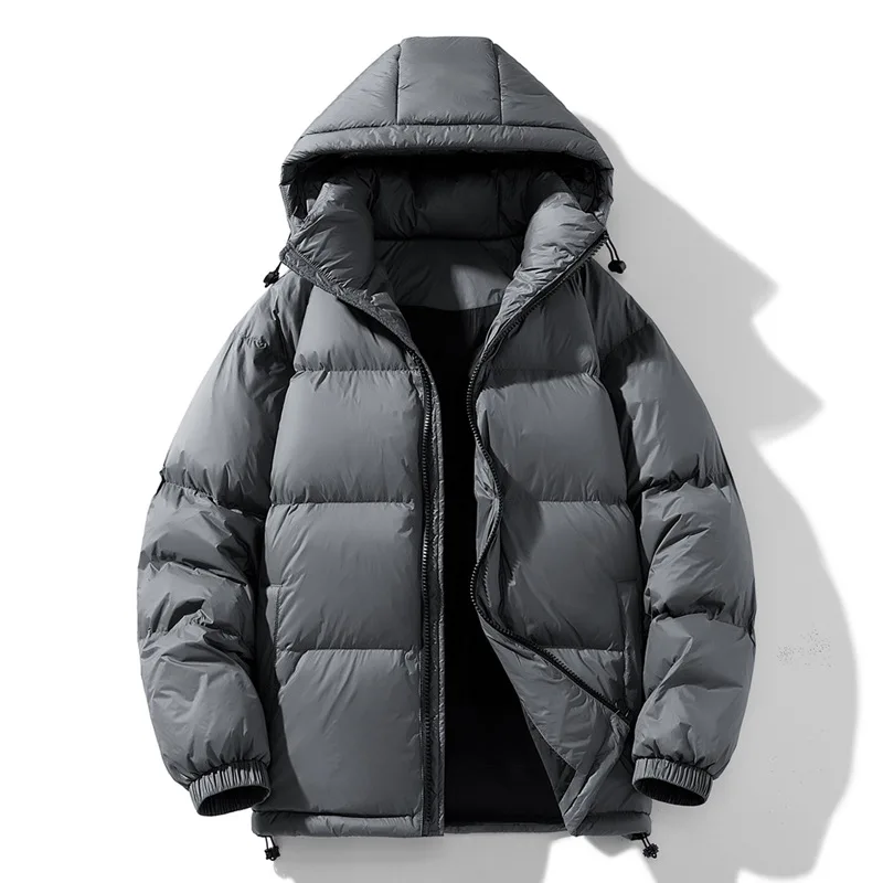 2024 blanc canard vers le bas manteau mode chaud vers le bas vestes décontracté hiver hommes épaissir hiver veste taille M-4XL 90%