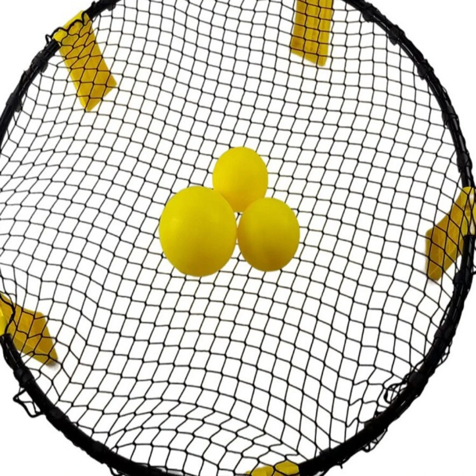 Bouncyball Net Circular Roundnet Net Replacement Part Repair Standard for Players, Backyard, Beach