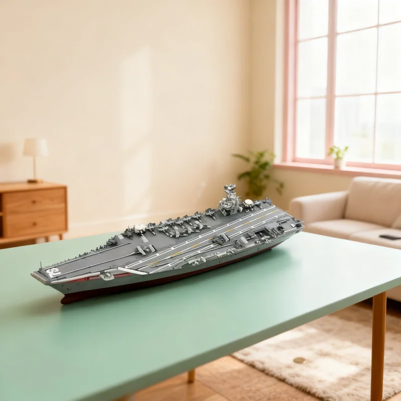 

5975 деталей MOC CVN Авианосец Геральд Р. Форд, модель Creator Expert, строительные блоки, архитектурная игрушка, рождественский подарок, конструктор