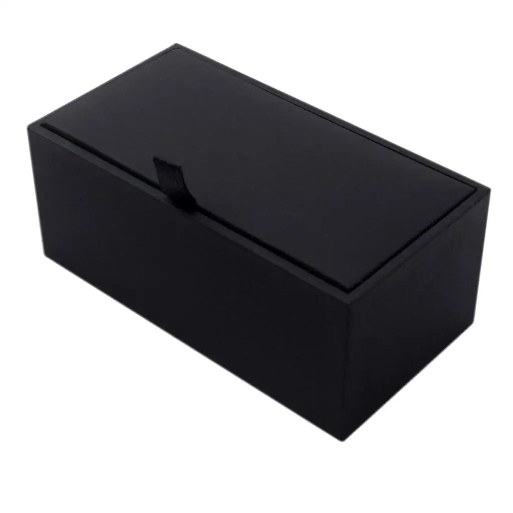 Jewelry Box Organizer Velvet Insert Cufflinks Holder Storage Case for Man Jewelry Gift and Accessories