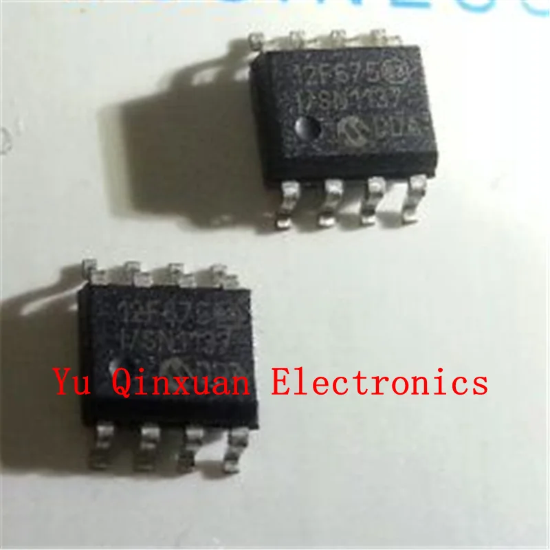 PIC12F675-I/SN SOIC-8 Microcontroller, 8-bit, Flash memory, AEC-Q100, new original stock