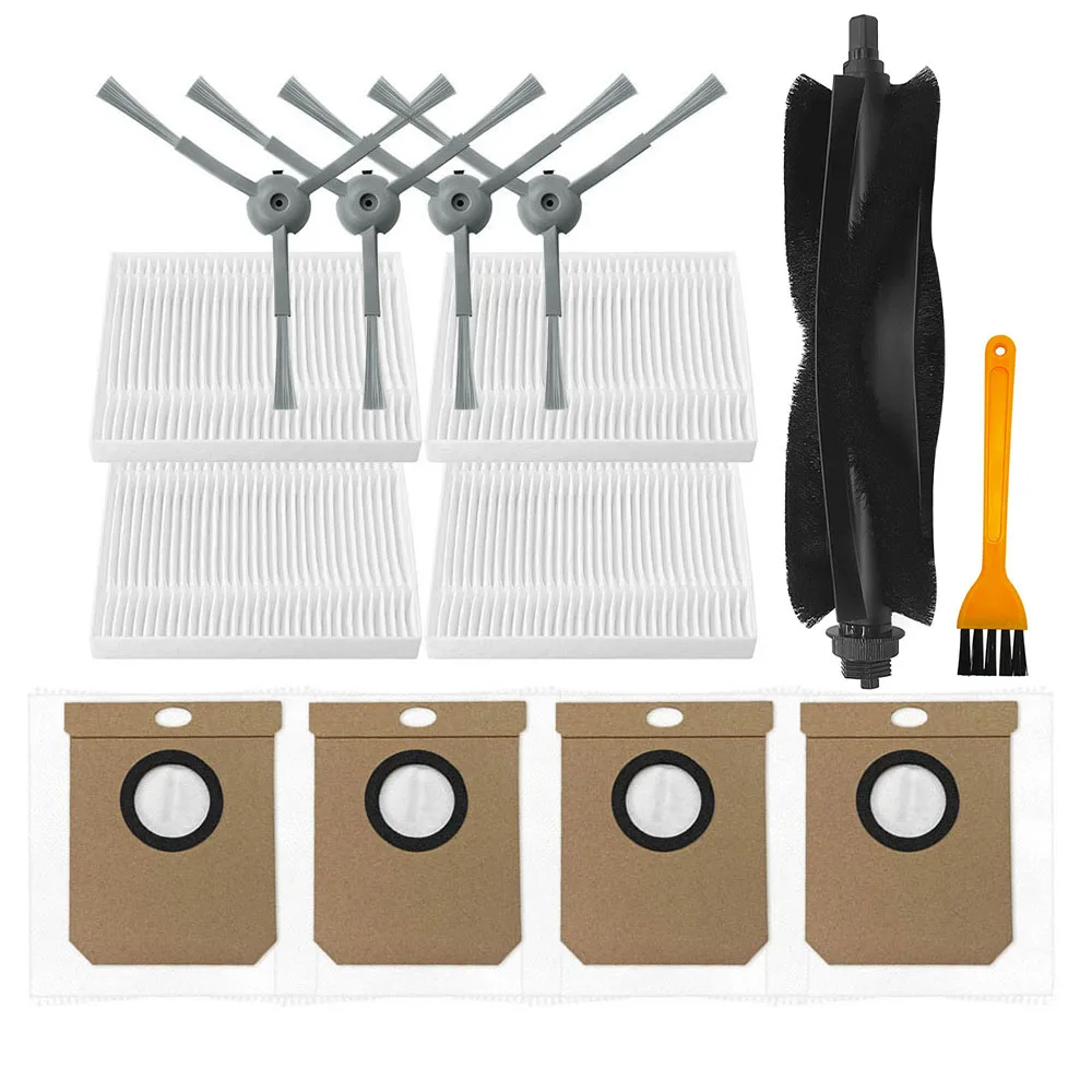 Brosse latérale et filtre Hepa pour aspirateur robot hybride, housse principale, sacs à poussière, accessoires pour wald fy Clean L50, L50, SES, L60, L60