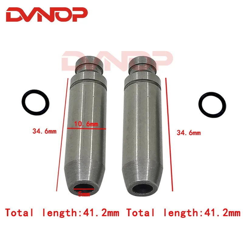 Motorcycle Engine Valve Intake Exhaust Stem Valve For Suzuki EN125 EN 125 125cc Engine Spare Parts