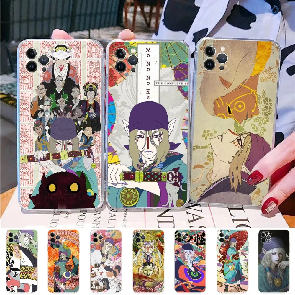 Mononoke Phone Case For iPhone 15 14 11 12 13 Mini Pro XS Max Cover 6 7 8 Plus X XR SE 2020 Funda Shell