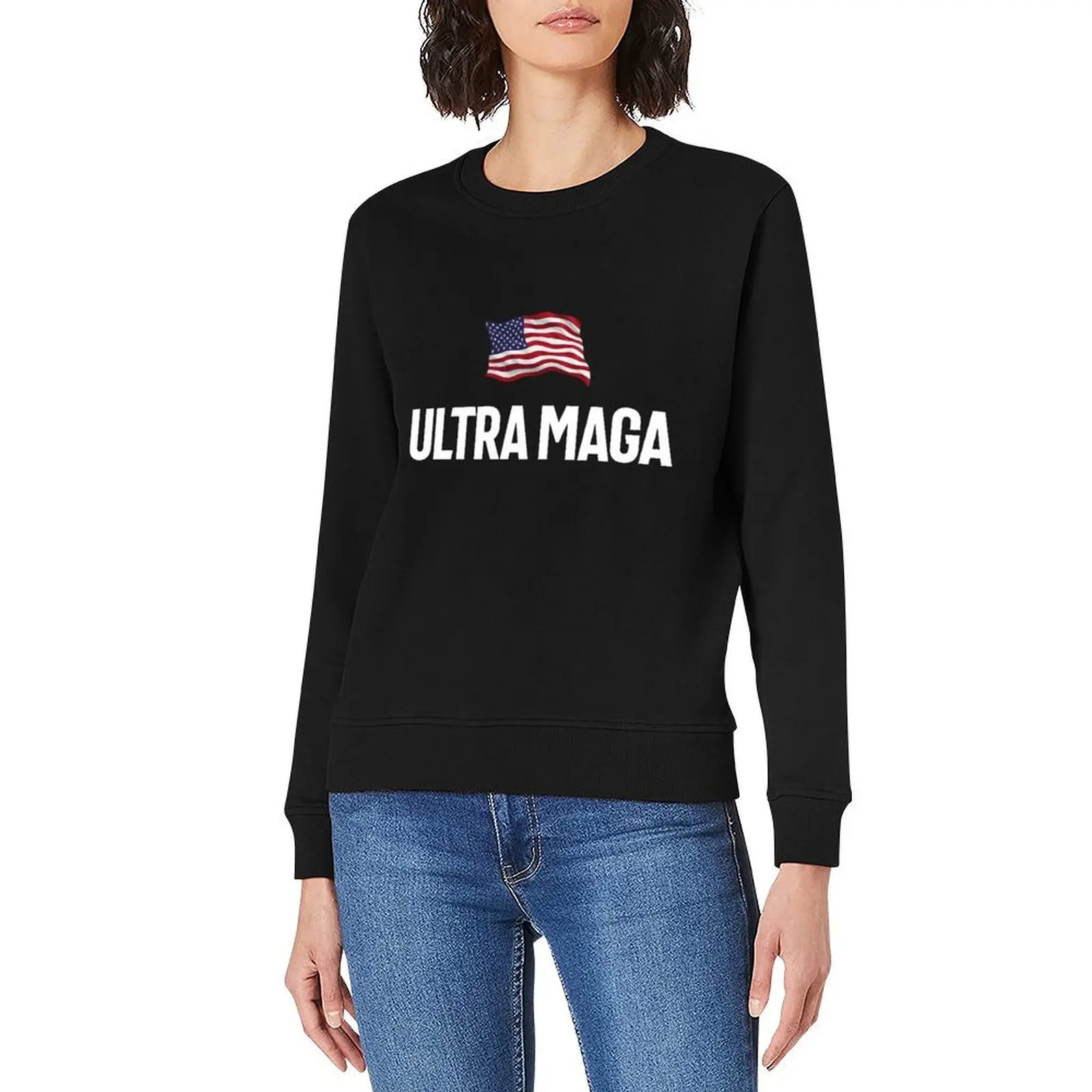 Ultra Mega Patriotic USA Flag Pullover tracksuit men's coat men's sweat-shirt men's sweat-shirt set anime sweatshirt