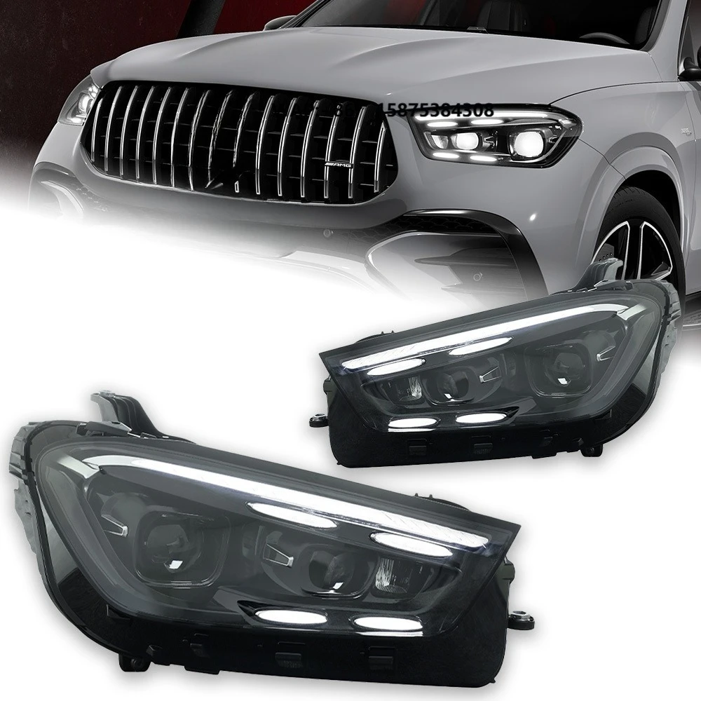 

For High Quality 2020-2024 for GLE W167 LED Headlight Auto Upgrade V167 Head Lamps