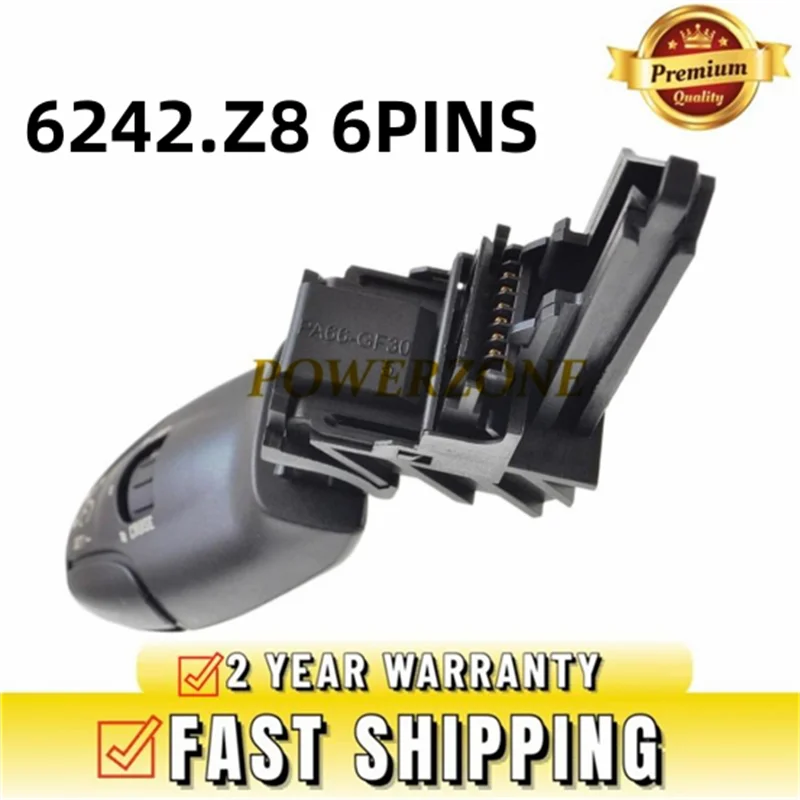 6242.Z9 6242.Z8 6242Z8 6242Z9 Cruise Control Stalk Switch with Speed Limit For Peugeot 307 308 408 206 207 301 3008 for Citroen