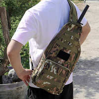 Men Chest Bag Outdoor Commuting Travel Sports Hiking Fishing Shoulder Bags Jungle Hunting Crossbody Packs Large Short Trip Pack