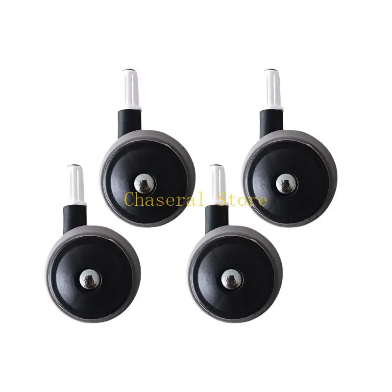 E7CE Pack of 4 Sturdy Flexible Wheel Casters for Baby Walkers Designed for Stability