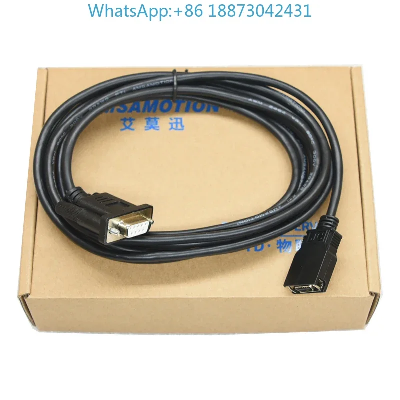 Compatible with CS/CJ/CQM1H/CPM2C series PLC programming cable CS1W-CN226.