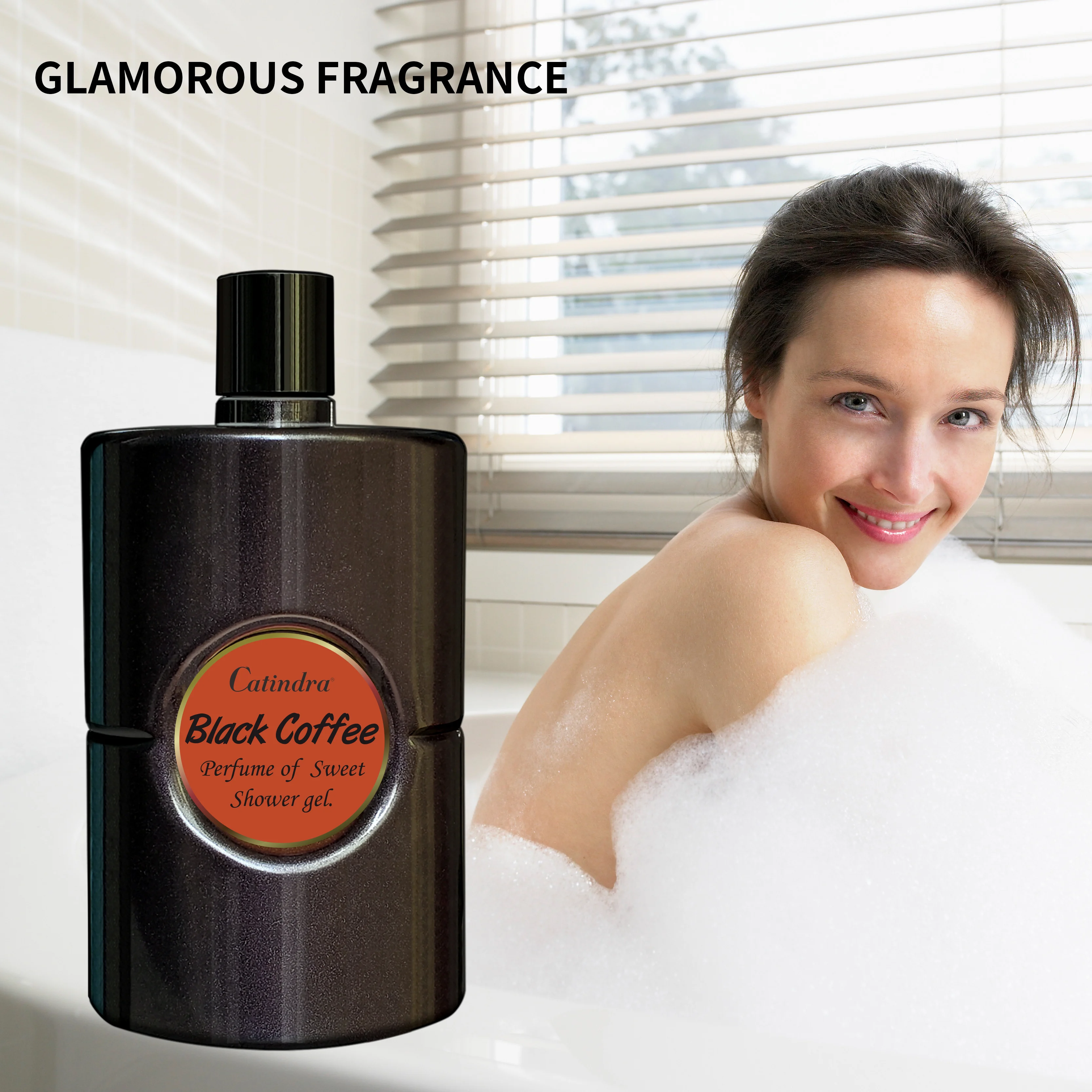 Black Coffee Sweet Perfume Shower Gel Deep Cleansing Lasting Fragrance Fresh Romantic Fragrance Mild Smooth Skin Body Wash