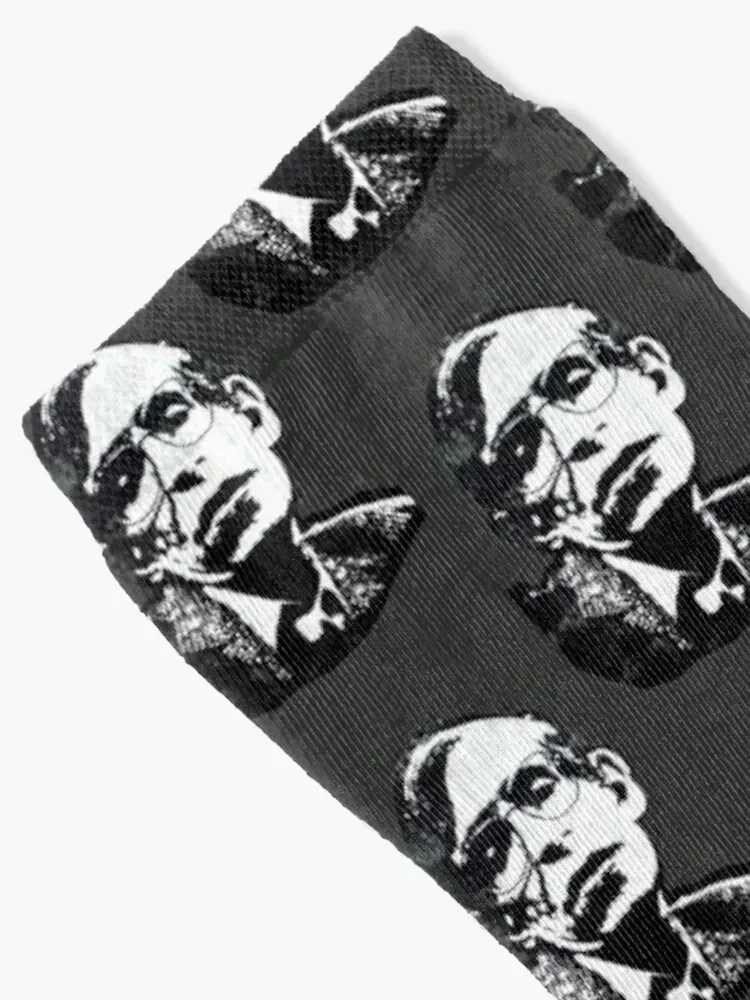 STEPHEN HAWKING QUOTE - EMPATHY Socks Rugby cotton Boy Socks Women's