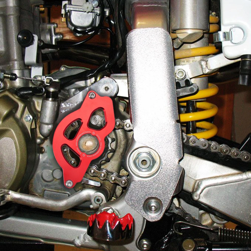 NICECNC For Honda XR650R XR 650R 2000-2007 2006 2005 2004 2003 2002 2001 Motorcycle Sprocket Cover Guard Protector Aluminium
