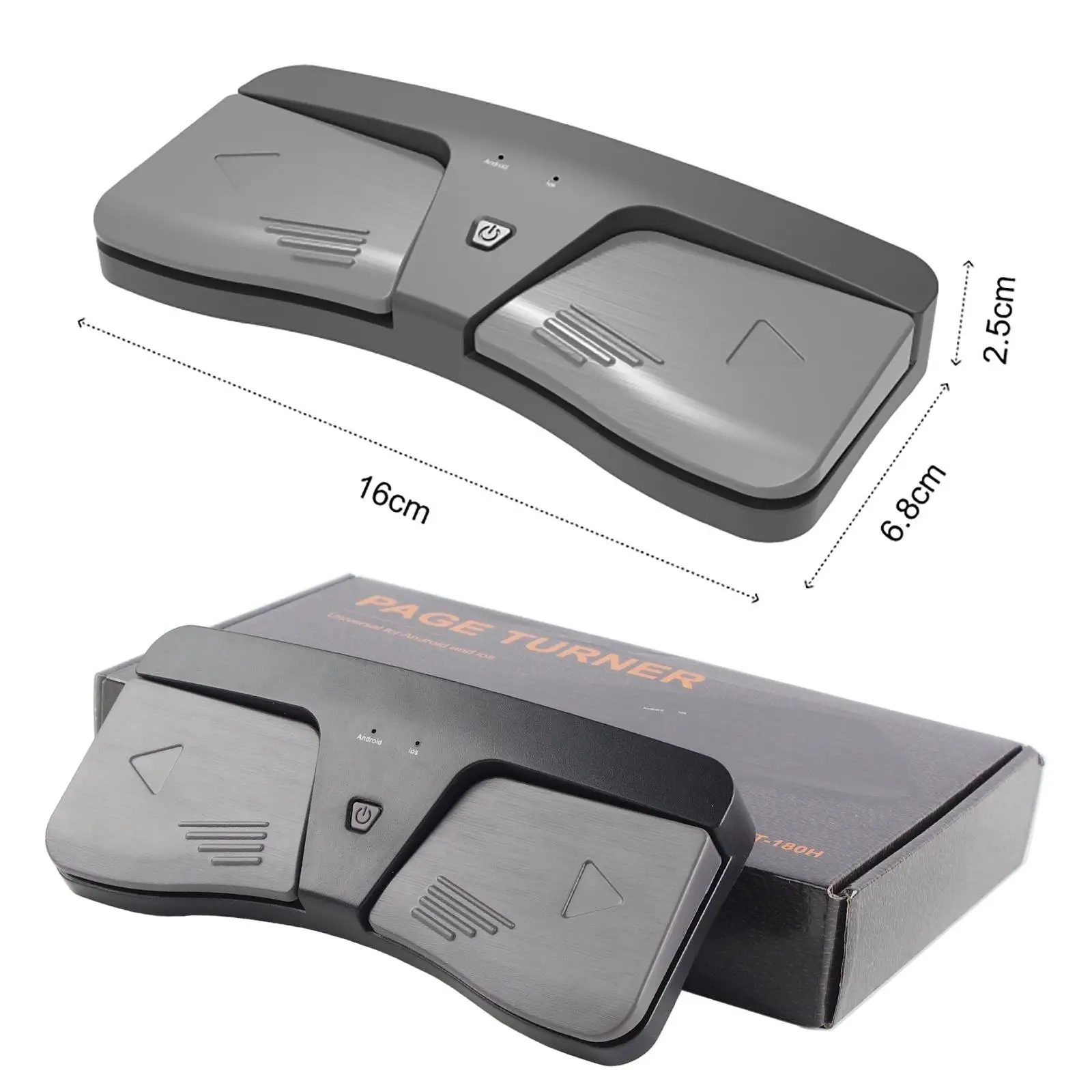 Guitar Music Sheet Flipping Concert Simple to Use Music Page Turner Foot Pedal for Violin Guitar Musical Instrumental Supplies