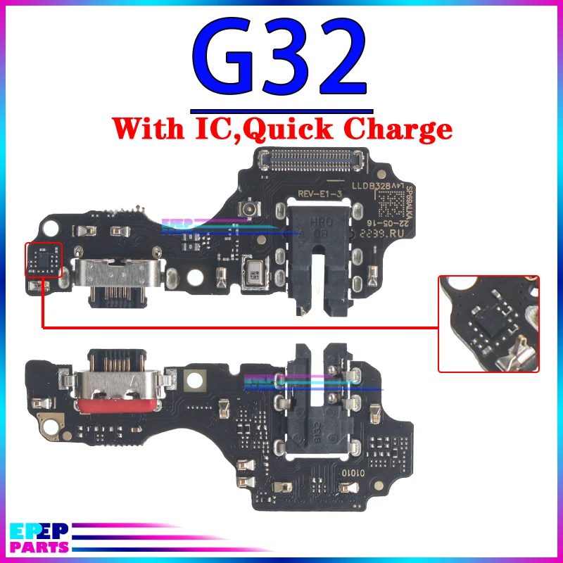 Usb Dock Charger Connector Ports for Motorola Moto G22 G32 G42 G52 G62 G72 G82 G31 G41 G51 G71S 5G Charging Board Module Flex