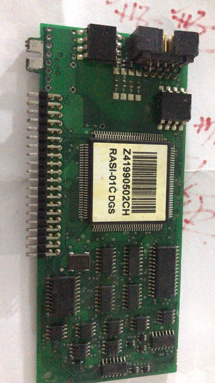 RASI-01C original disassembly ABB ACS800 frequency converter communication board small vertical board