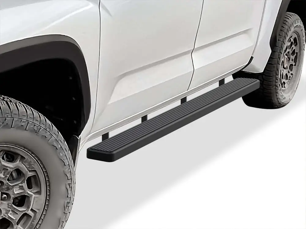 

(Черные 5 дюймов) подножки из нержавеющей стали 304, Nerf Bars, боковые ступеньки, совместимые с Toyota Tundra 2022-2025 CrewMax