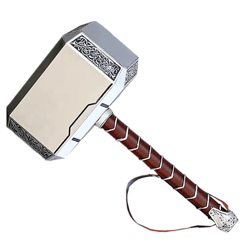 Accesorio de Disfraz de Héroe Adulto: Martillo de Thor, Accesorio de Actuación para Niños, Disfraz de Festival, Accesorio de Actuación para Carnaval de Hombres y Mujeres