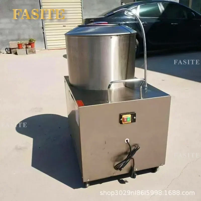 For Small Commercial Automatic Stainless Steel Potato Peeling Machine Quick Peeler for Sweet Potato Taro Kitchen Tool