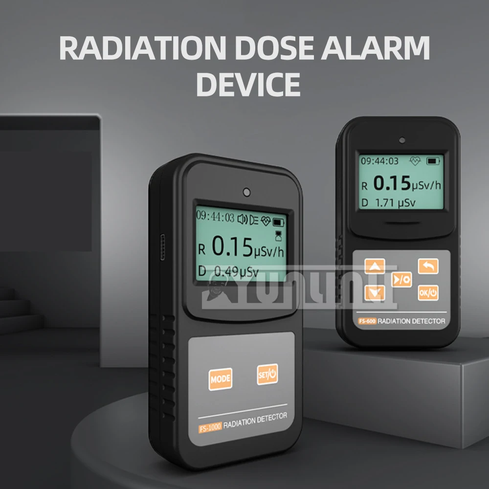 Radiation Dosimeter 0.1uSV/h-10mSV/h Nuclear Radiation Detector Radioactive Ray Radiation Testing Equipment  no battery
