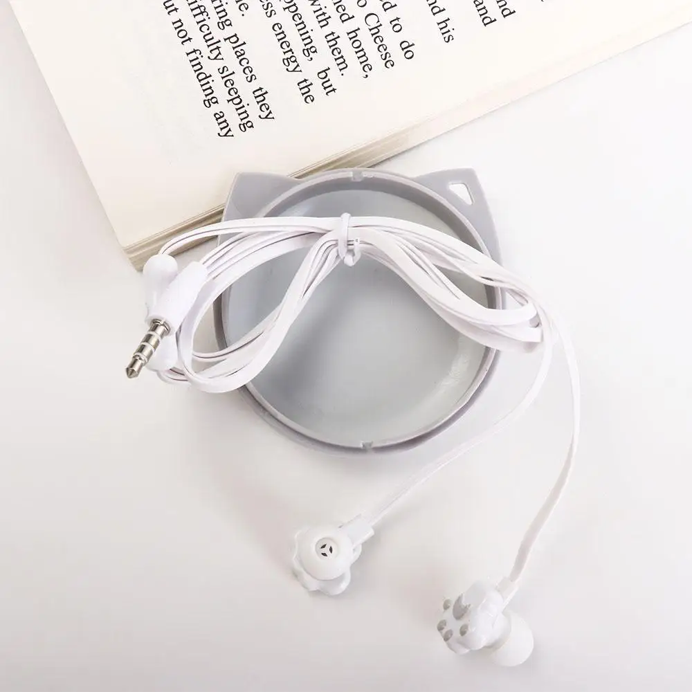 

Durable Cartoon 3.5mm with Earphones Case Bass sound Remote Sport Earphones Microphone In-Ear Wired Headset Earphones With Mic