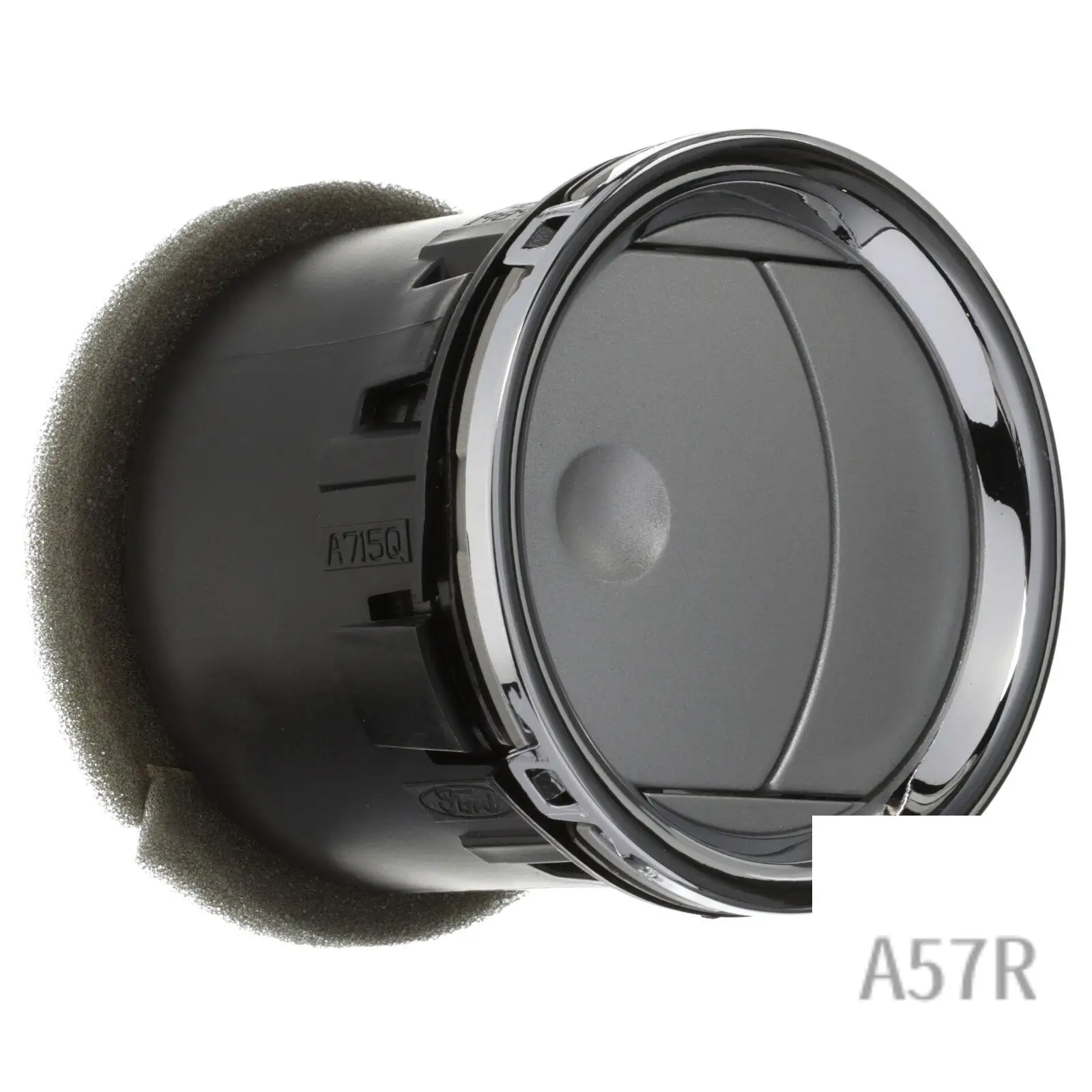 

7R-Car Dashboard AC Heat Vent Duct Louvre Chrome For Ford F-150 2004-2008 8L3Z-19893-BA