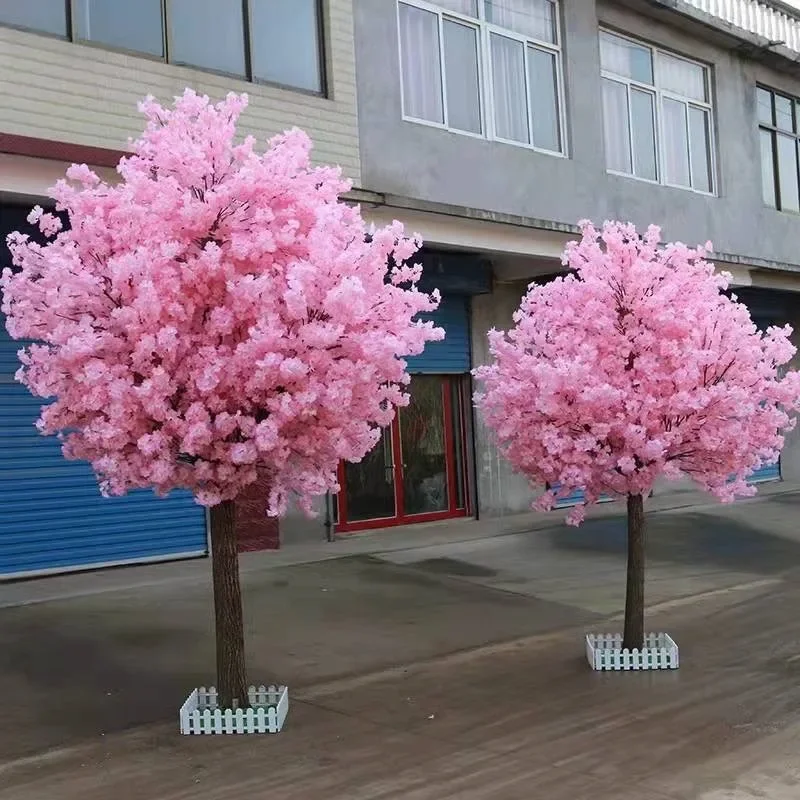 Simulation Cherry Blossom Tree Fake Peach Blossom Tree Large Plant Encryption Simulation Cherry Blossom Tree Shopping Mall