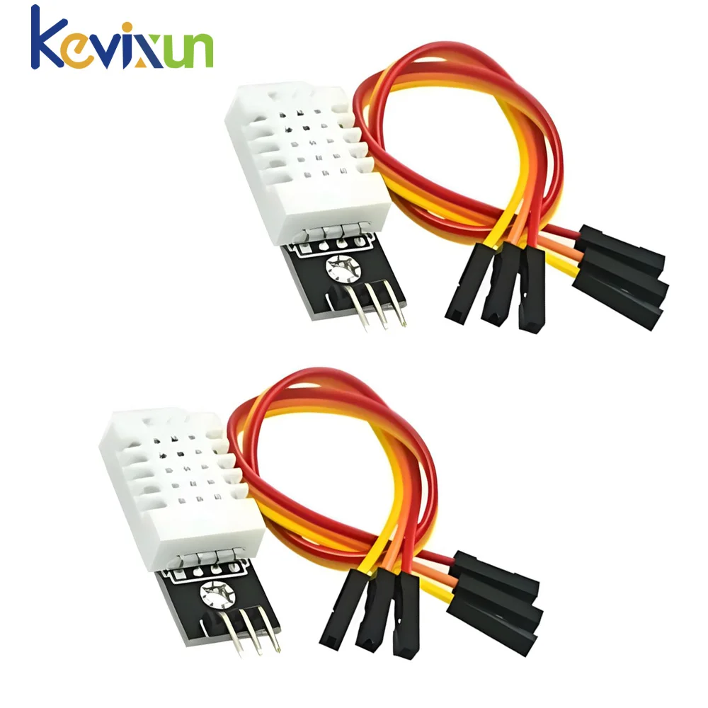 1-10pcs DHT22 Digital Temperature and Humidity Sensor AM2302 Module+PCB with Cable