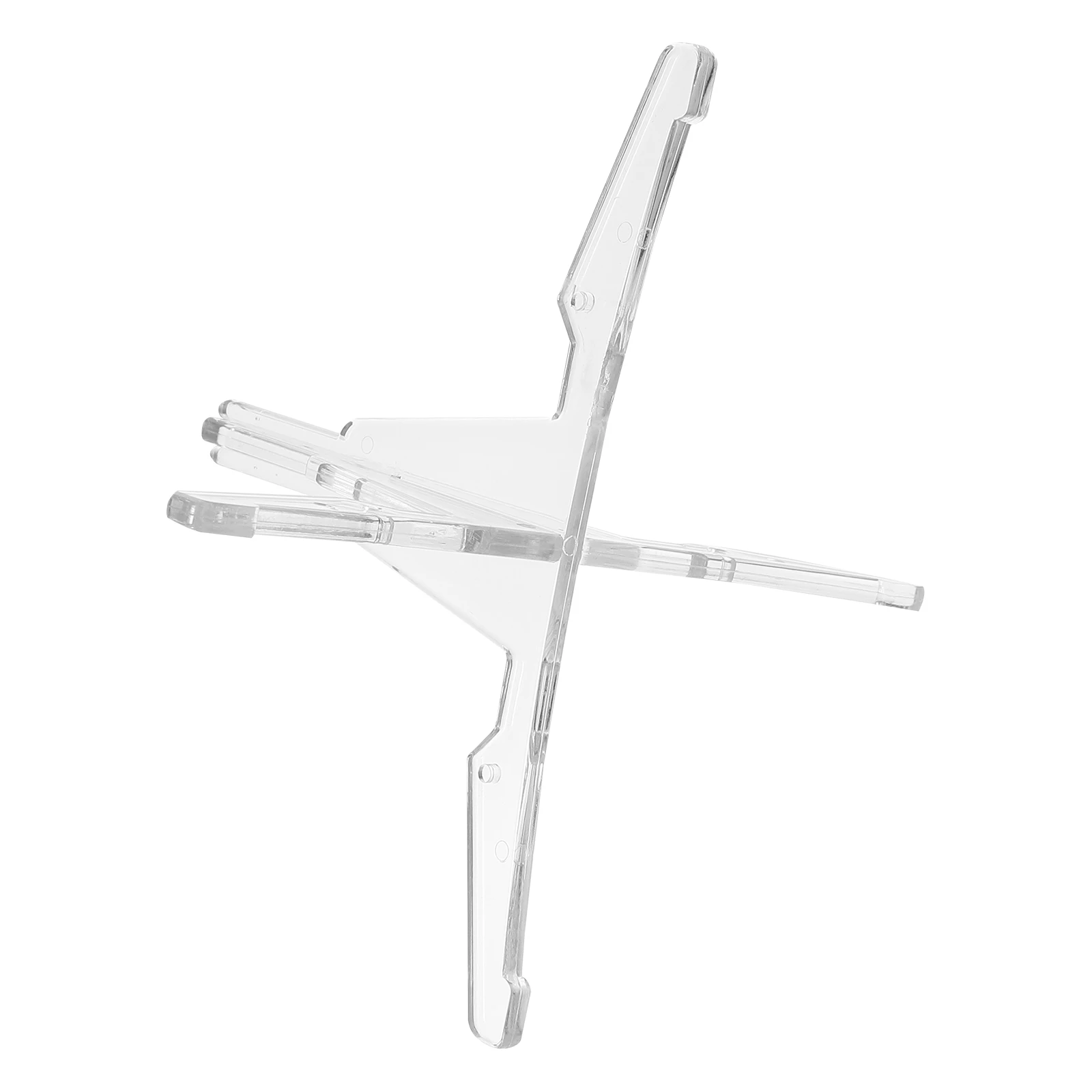 

Clarinet Bracket Stand Flute Holder Portable White Detachable Folding Tripod Musical Instrument Accessory Small Space