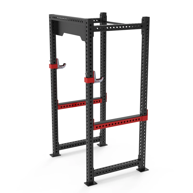 Commercial Power Rack with Pulley Squat Stand for Bodybuilding & Shoulder Training