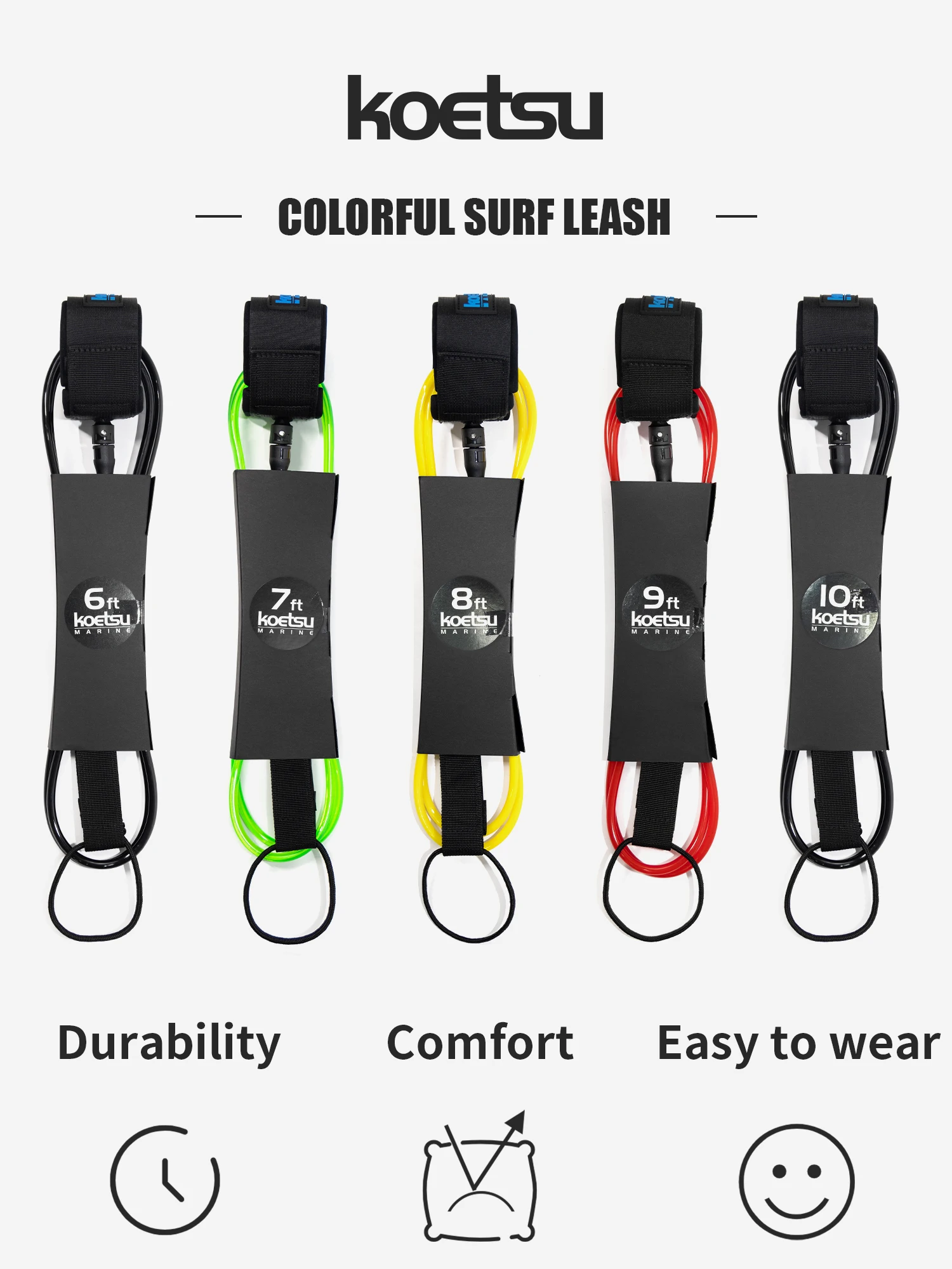 KOETSU Surfleinen in verschiedenen Farben und Größen für Surfzubehör – Detail 1