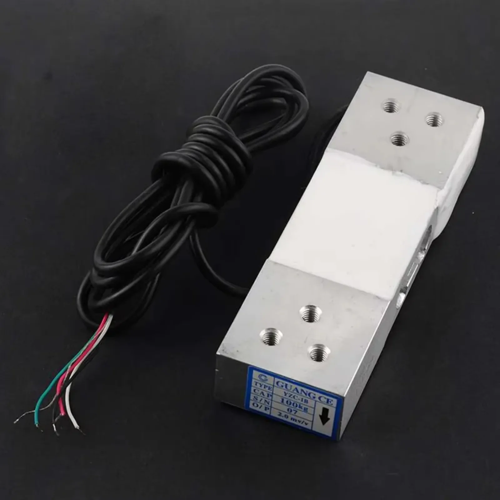 Original YZC-1B 100KG Aluminum Load Cell Sensor with C3 Accuracy for Arduino Kitchen Scale & Industrial Weighing Modules Set