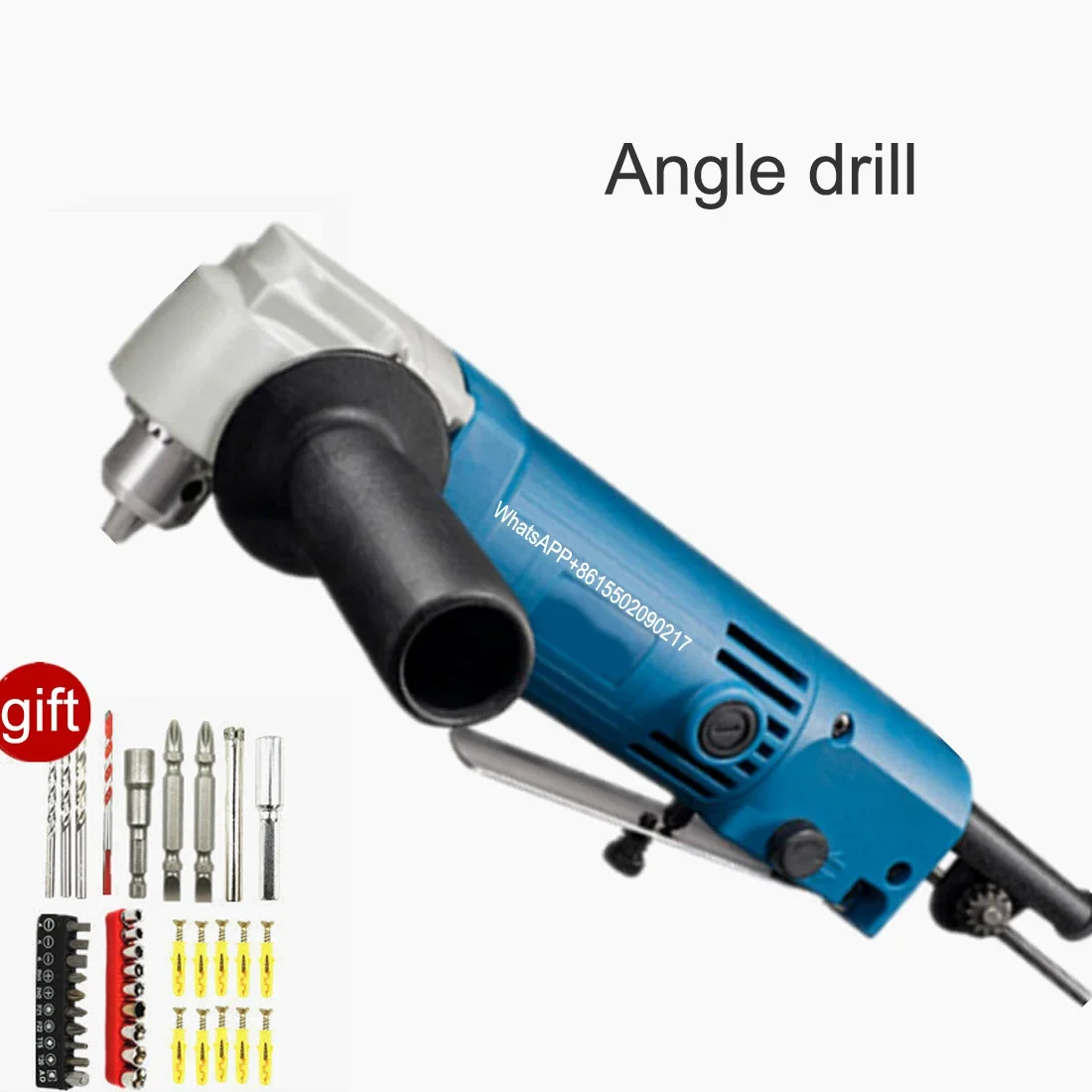 Hand drill/220V right angle drill/90 degree elbow angle drill J1Z-FF06-10