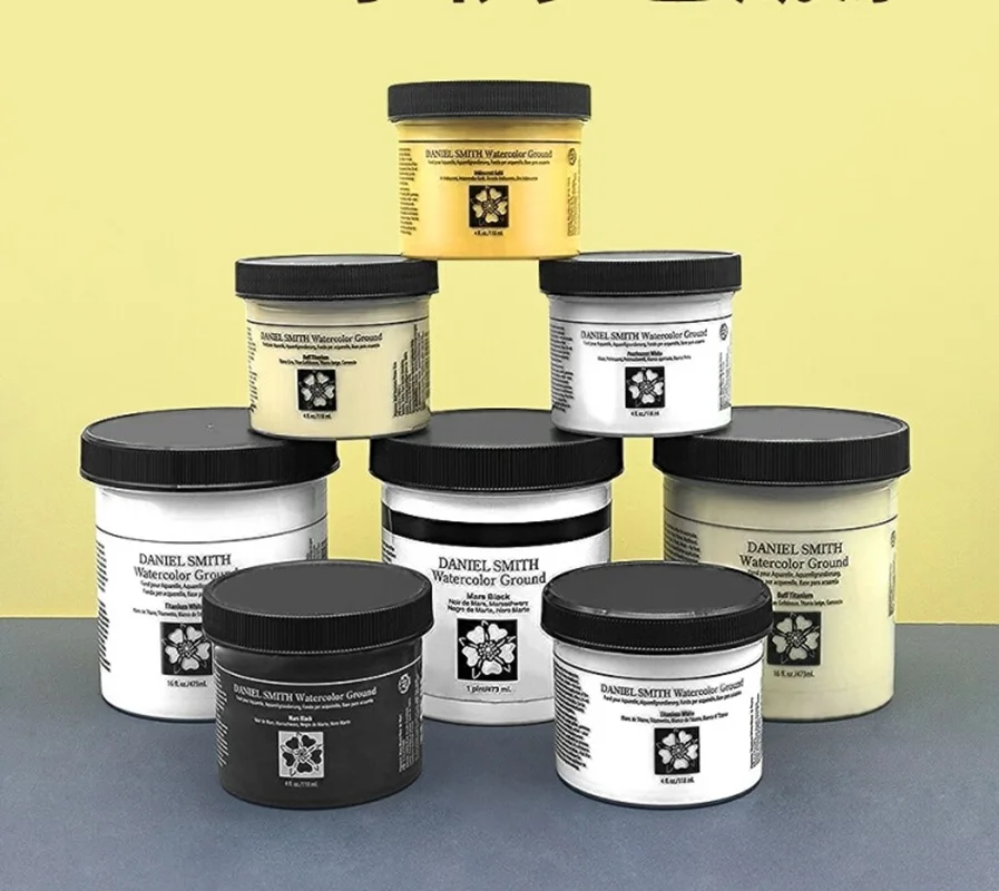 

Daniel Smith Watercolour Ground 118ml acuarela Medium Gold/Black/White Ground For all surfaces Artist Painting Supplies