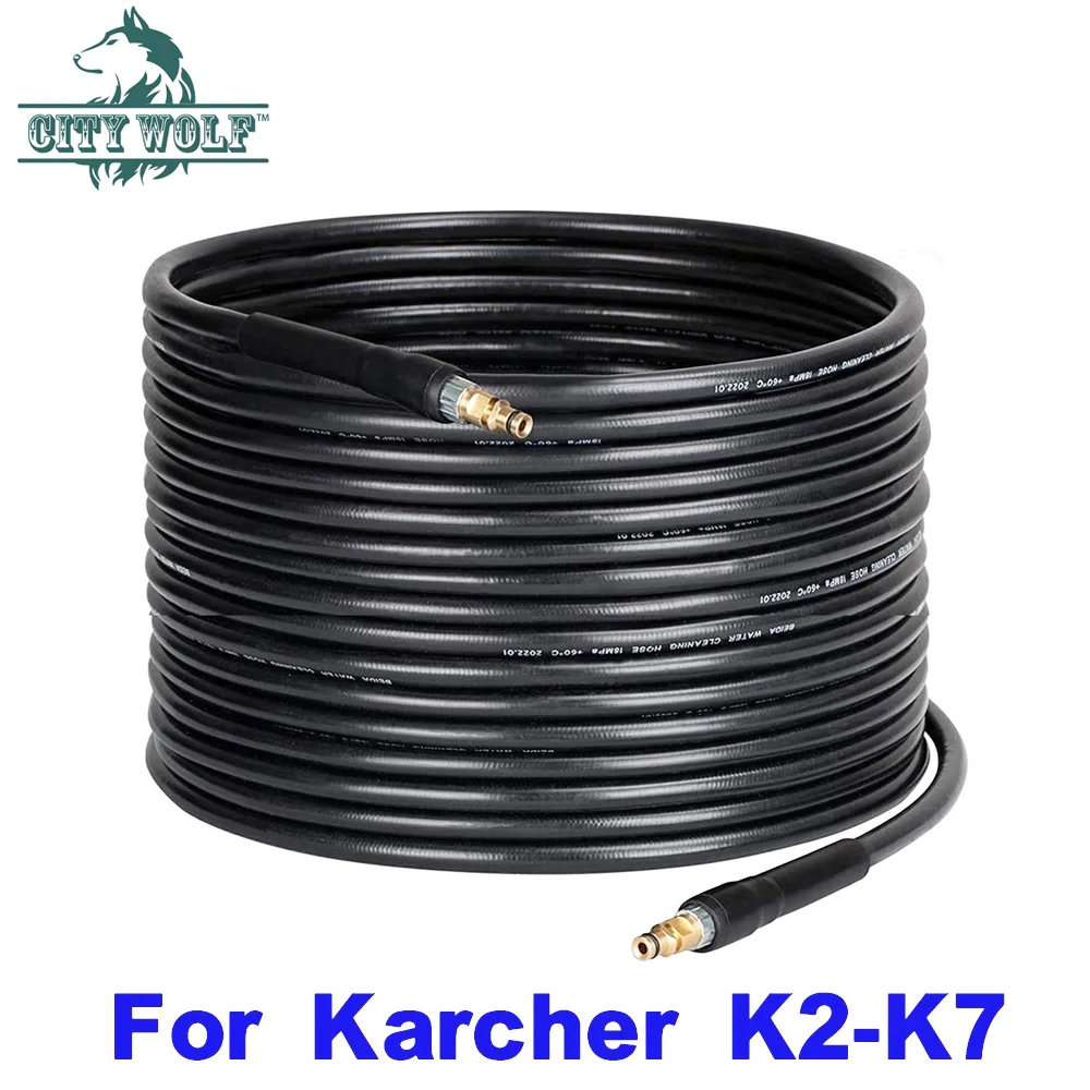 

5meter Hose for karcher Washing High Pressure Washert Hose Pipe Pressure Connector For karcher hose adapter K2 K3 K4 K5 K6 K7