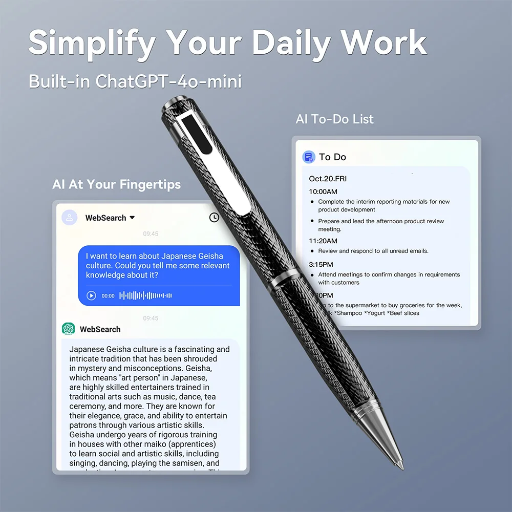 CES 2025 Smart Translation Pen with Character Recognition Multi-Language Support, Long Battery Life and Mobile App Compatibility