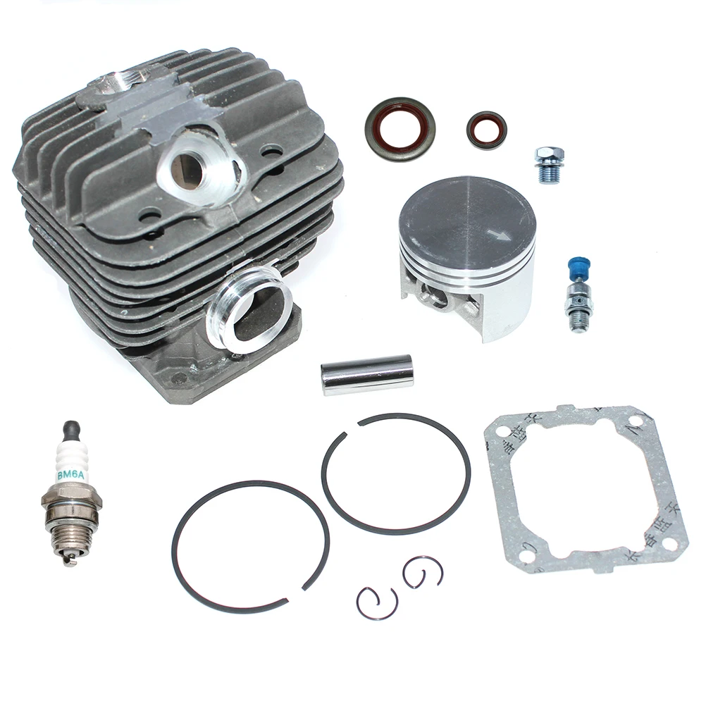 Imagem -05 - Kits de Pistão do Cilindro para Motosserra 50 mm Pino de 10 mm Stihl Ms440 044 044r 044w Ms440rz Ms440vwz Ms440z 1128 020 1227