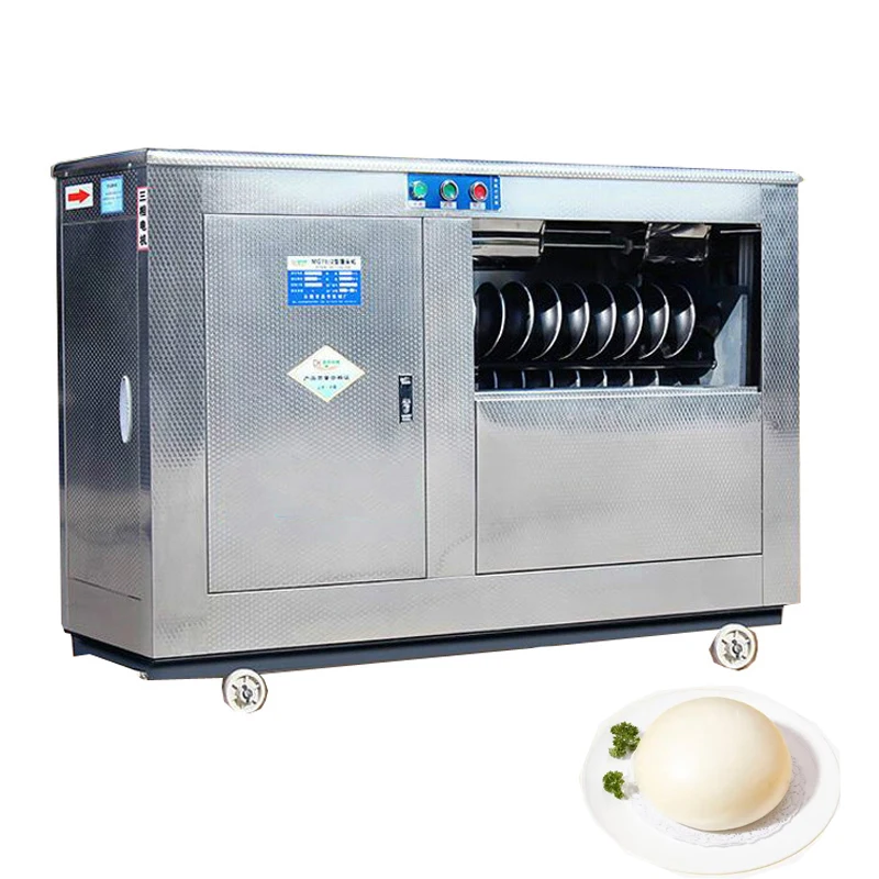 

220V Commercial Steamed Bread Making Machine Stainless Steel Electric Spherical Dough Machine Automatic Dough Cutter Machine