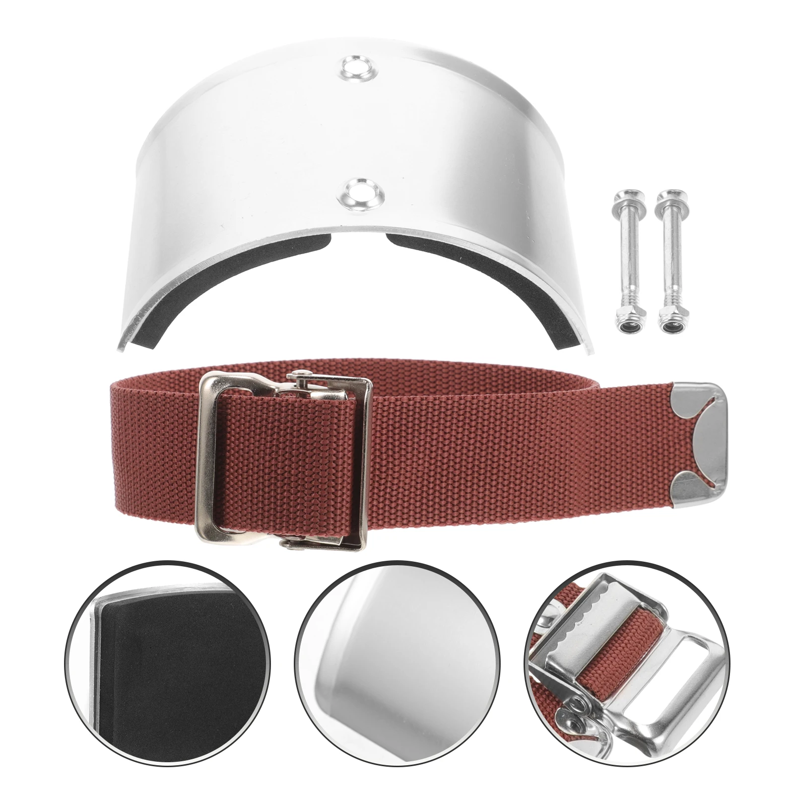 Kit de fijación de piernas, correa de puño para zancos de paneles de yeso, correas de repuesto, bandas para piezas de Accesorios de reparación