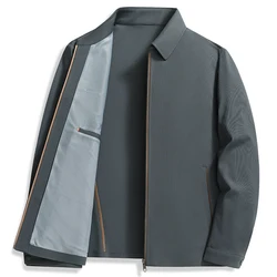 Men's Waffle Texture Lapel Business Casual Jacket UV Protection Stylish Spring/Summer 2024 Fashion