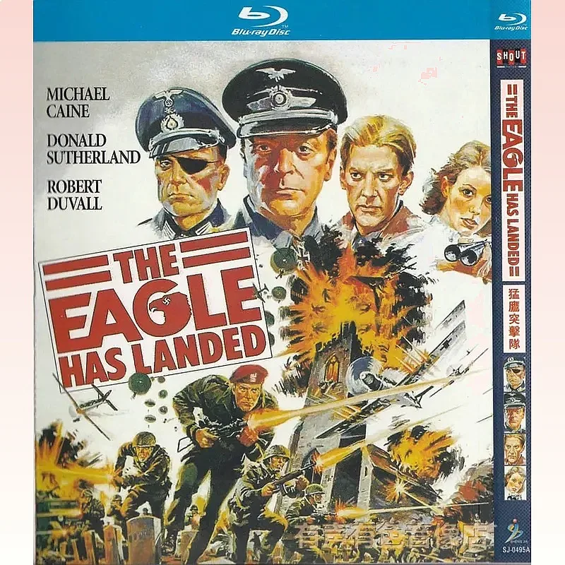 World War II Adventure War Movie Eagle Commando Genuine High Definition BD Blu-ray 1 Disc