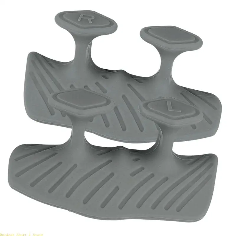 A0KA Weightlifting Grip Pad Blister Prevention Anti Slip Silicone Hand Protectors For Barbell Pull Up Gym Workout Training
